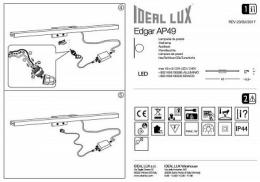 Подсветка для зеркал Ideal Lux  - 2
